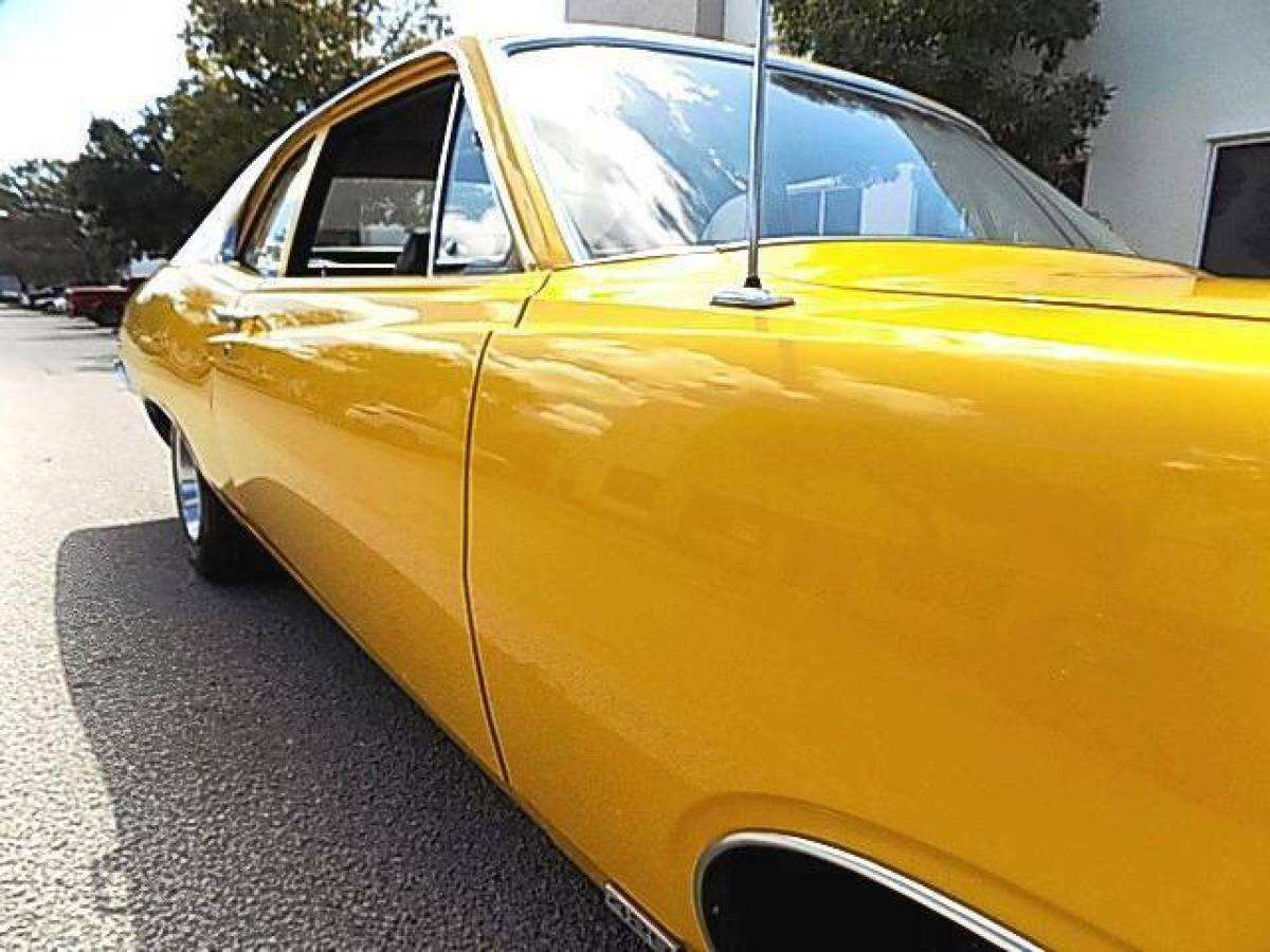 1970 Yellow Ford Falcon Coupe