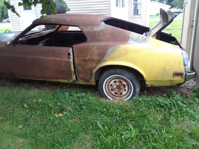 1970 Blue Ford Mustang Fastback