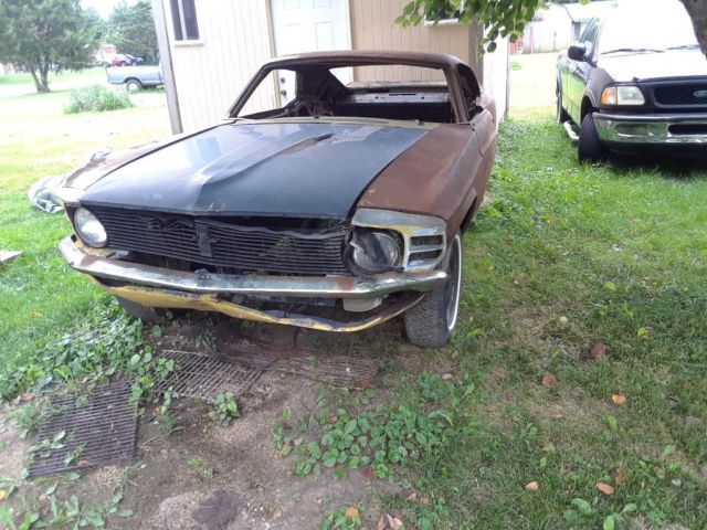 1970 Blue Ford Mustang Fastback