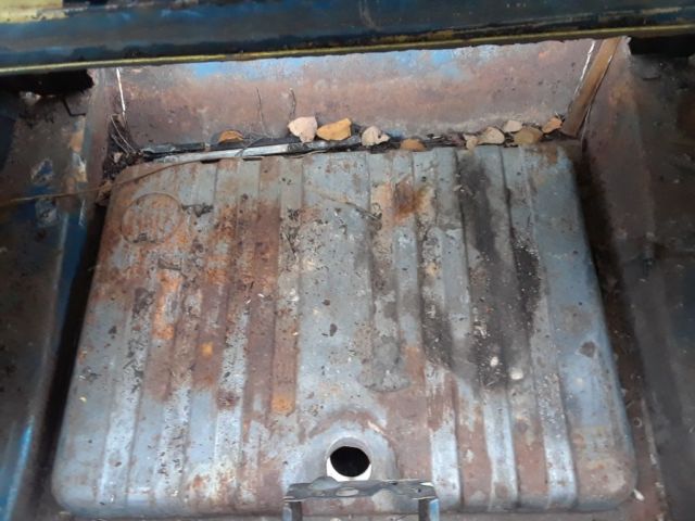 1970 Blue Ford Mustang Fastback