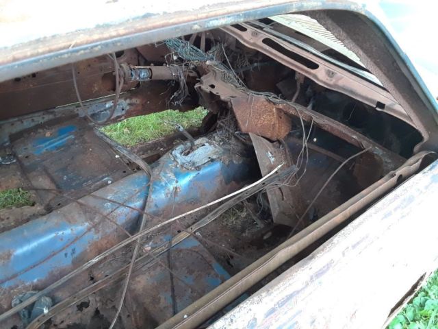 1970 Blue Ford Mustang Fastback