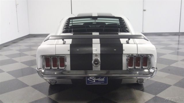 1970 Silver Ford Mustang