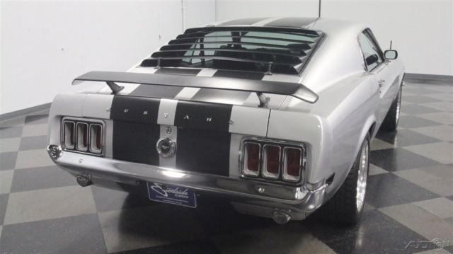 1970 Silver Ford Mustang