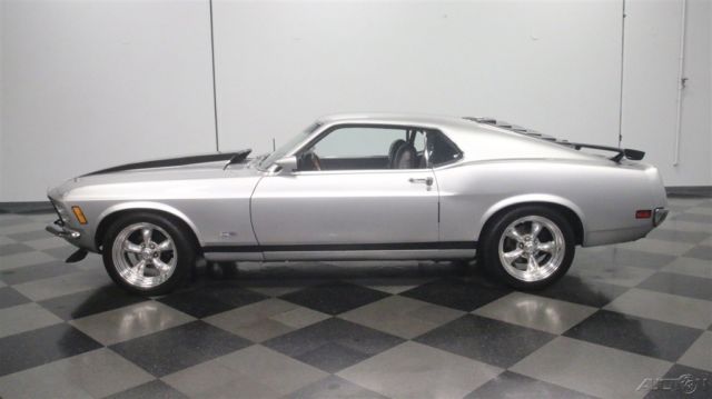 1970 Silver Ford Mustang