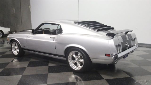 1970 Silver Ford Mustang