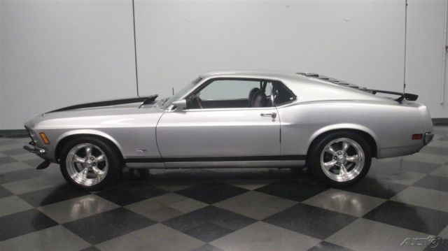 1970 Silver Ford Mustang