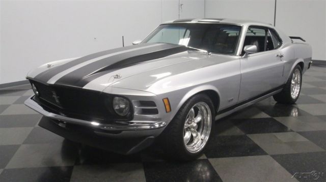 1970 Silver Ford Mustang