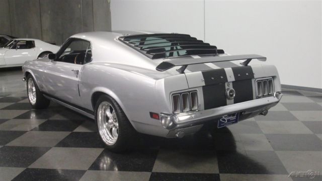 1970 Silver Ford Mustang