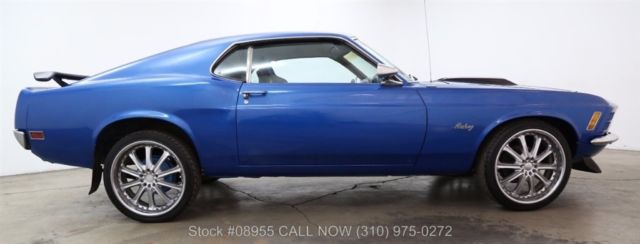 1970 Blue Ford Mustang