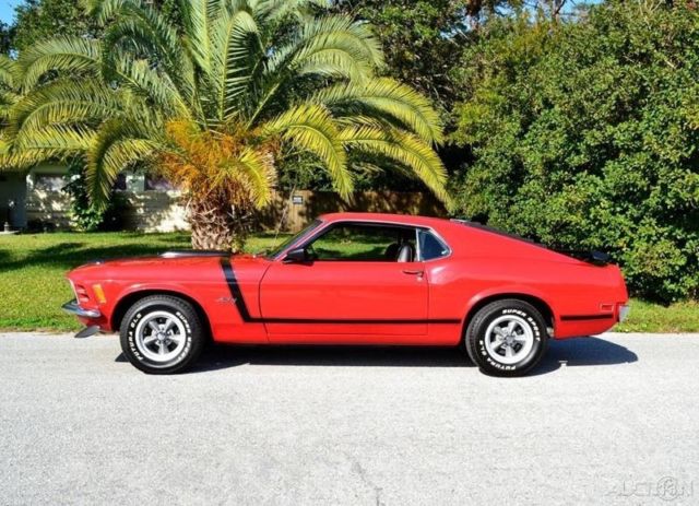 1970 Red Ford Mustang