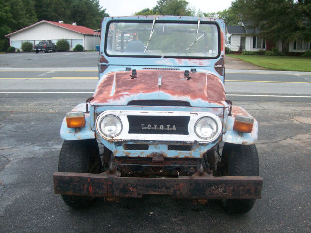 1970 Blue Toyota Land Cruiser