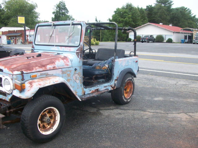 1970 Blue Toyota Land Cruiser
