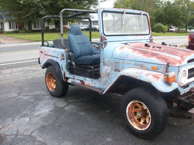 1970 Blue Toyota Land Cruiser