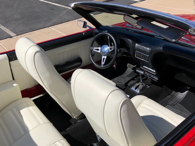1970 Red Ford Mustang Convertible