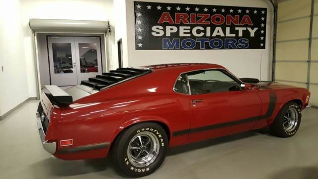 1970 Red Ford Mustang Coupe