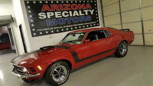 1970 Red Ford Mustang Coupe