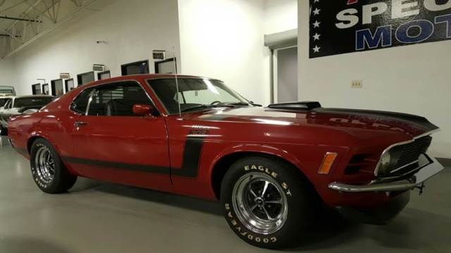 1970 Red Ford Mustang Coupe