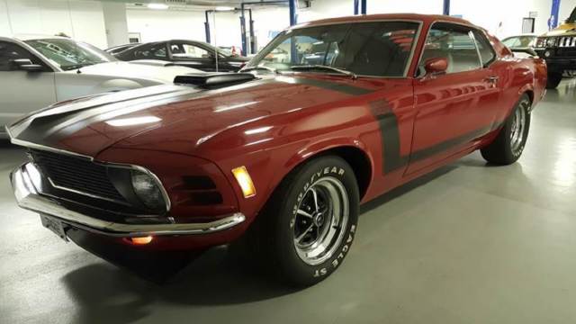 1970 Red Ford Mustang Coupe