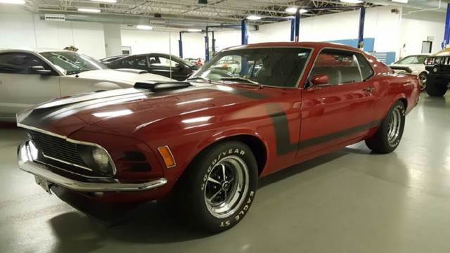 1970 Red Ford Mustang Coupe