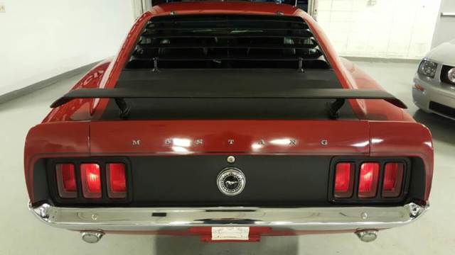 1970 Red Ford Mustang Coupe