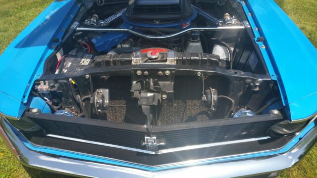 1970 Blue Ford Mustang Fastback