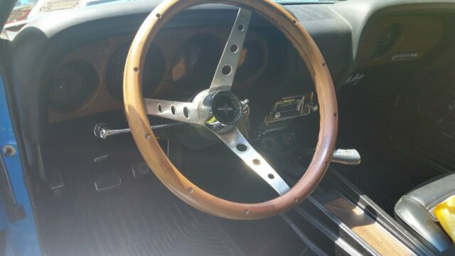 1970 Blue Ford Mustang Fastback