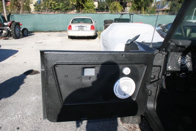 1970 Black Ford Bronco Convertible