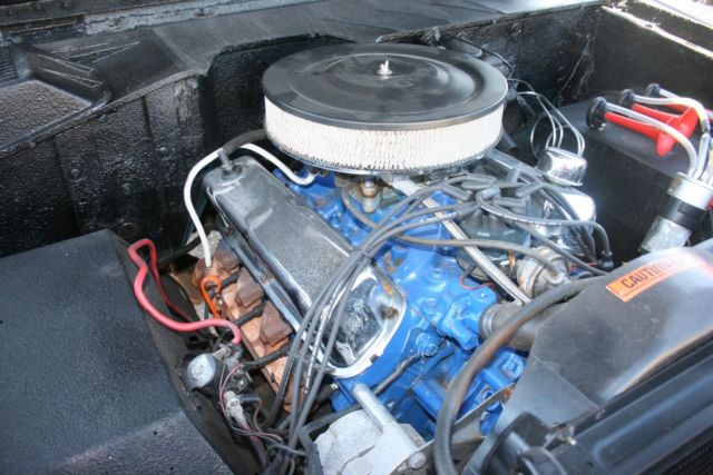 1970 Black Ford Bronco Convertible