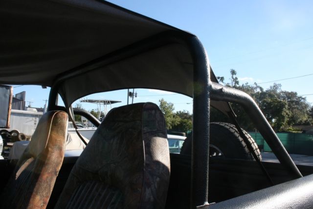 1970 Black Ford Bronco Convertible