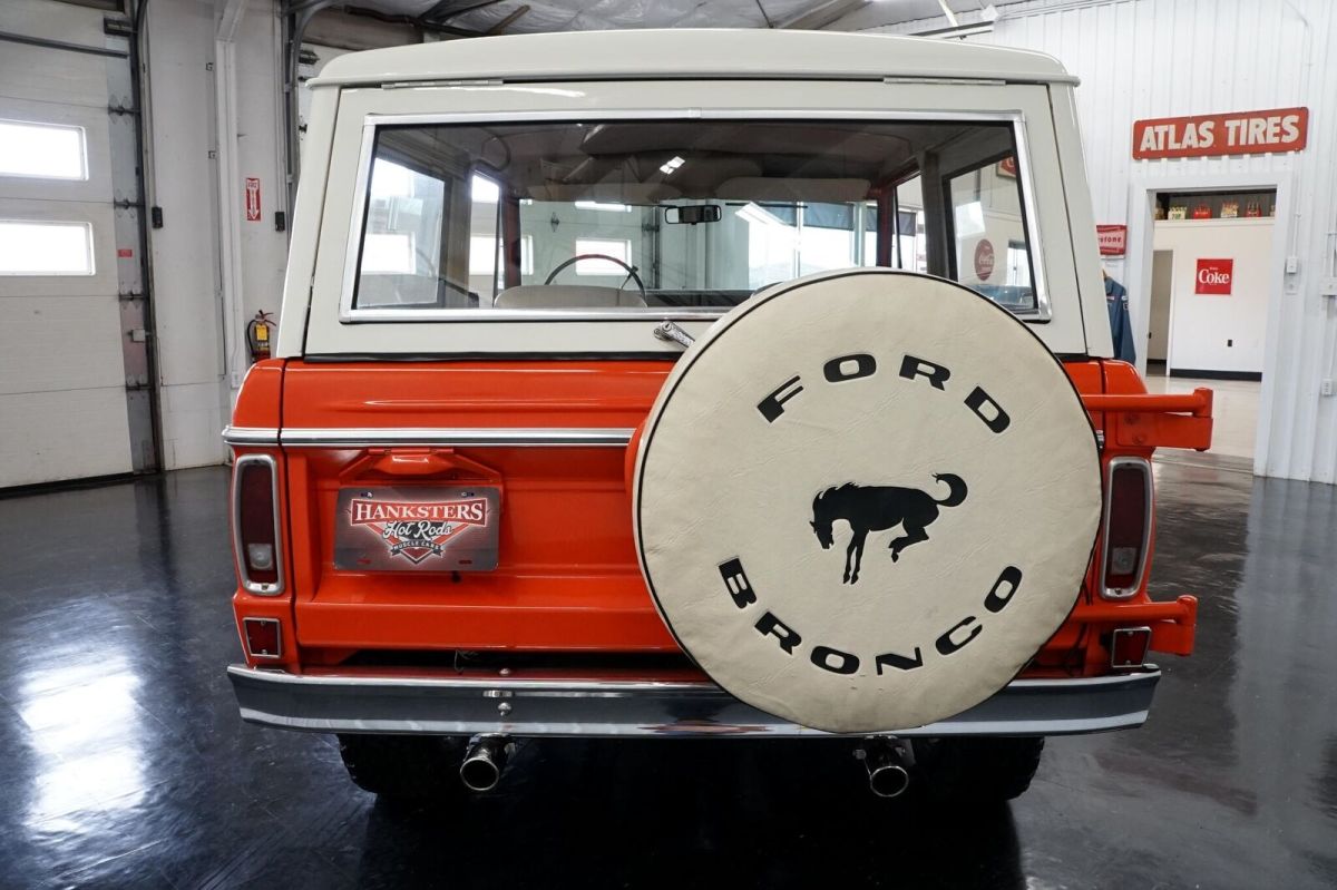 1970 Orange Ford Bronco --