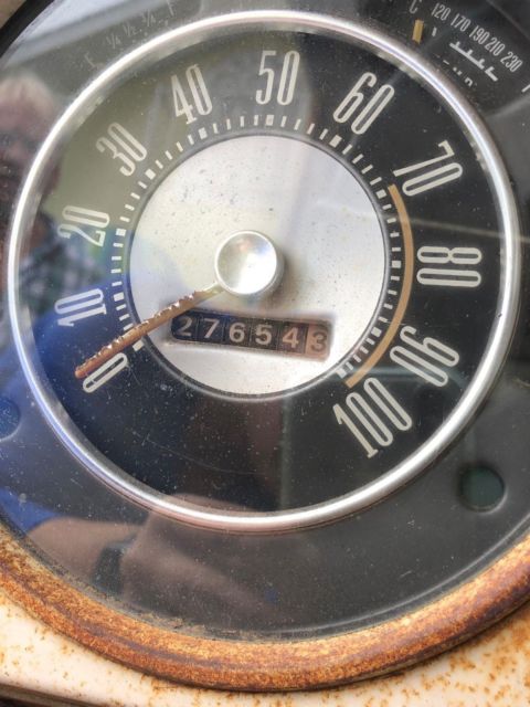 1970 Red Ford Bronco SUV