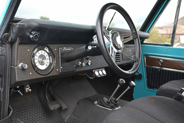 1970 Tidewater Aqua Ford Bronco Wagon