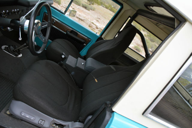 1970 Tidewater Aqua Ford Bronco Wagon