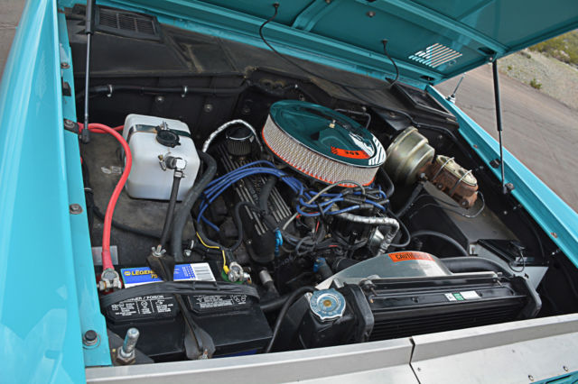 1970 Tidewater Aqua Ford Bronco Wagon