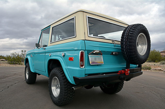 1970 Tidewater Aqua Ford Bronco Wagon