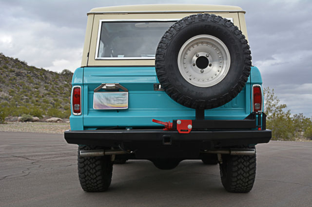 1970 Tidewater Aqua Ford Bronco Wagon