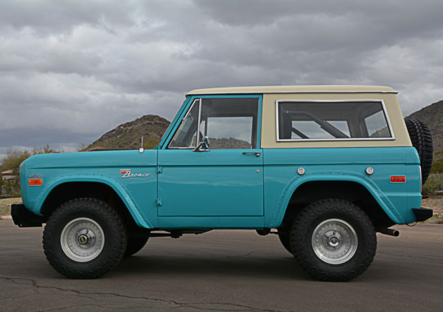 1970 Tidewater Aqua Ford Bronco Wagon