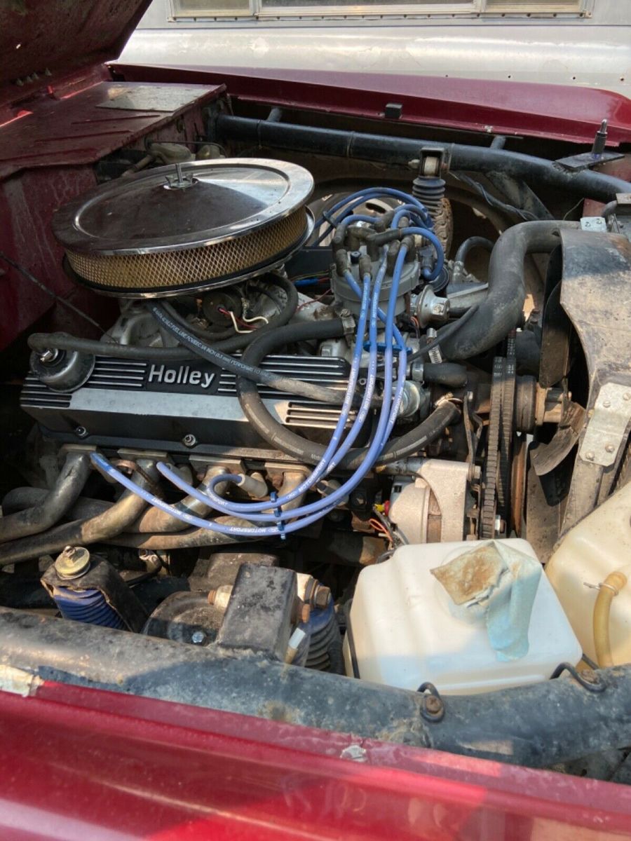 1970 Burgundy Ford Bronco