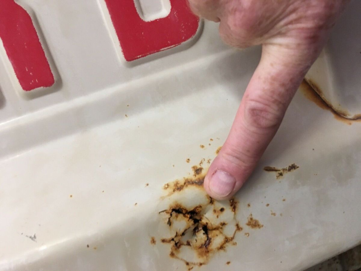 1970 Orange Ford Bronco SUV