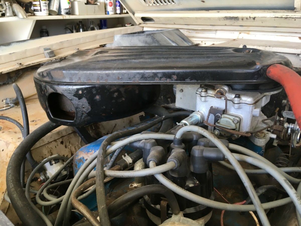 1970 Orange Ford Bronco SUV