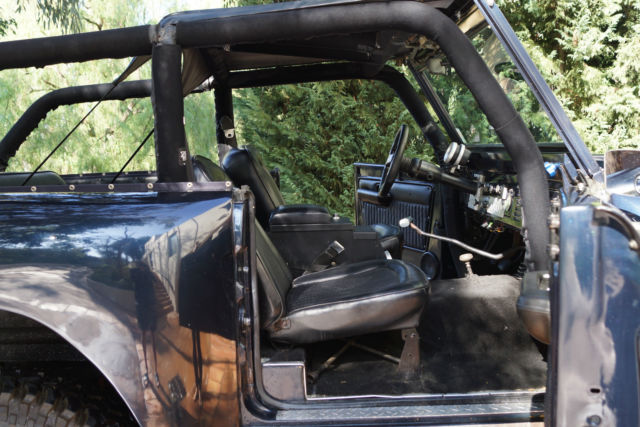 1970 Metallic Blue Ford Bronco