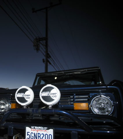 1970 Metallic Blue Ford Bronco