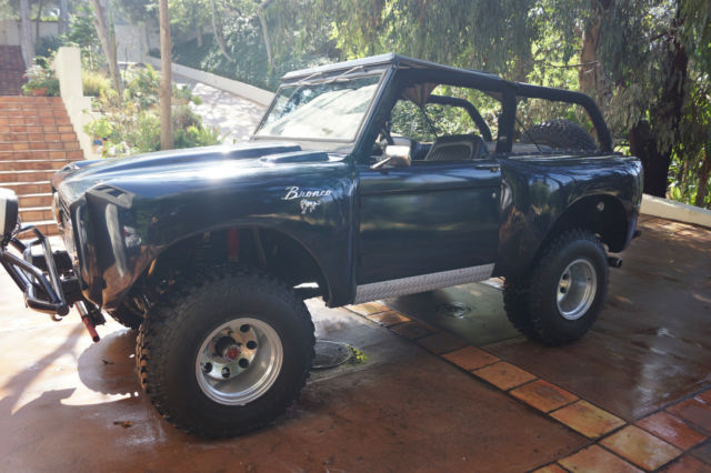 1970 Metallic Blue Ford Bronco