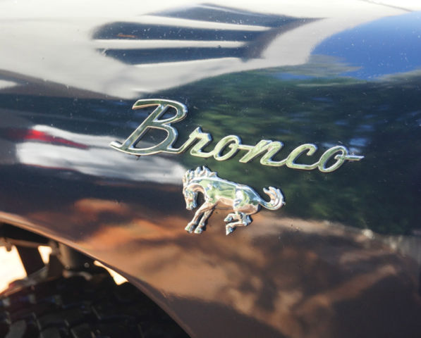 1970 Metallic Blue Ford Bronco