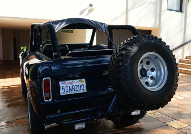 1970 Metallic Blue Ford Bronco