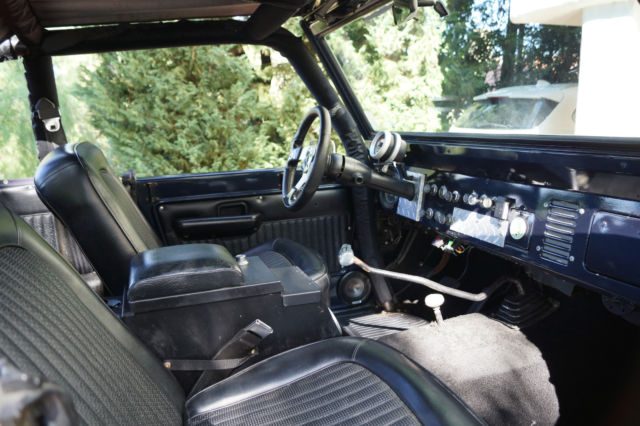 1970 Metallic Blue Ford Bronco