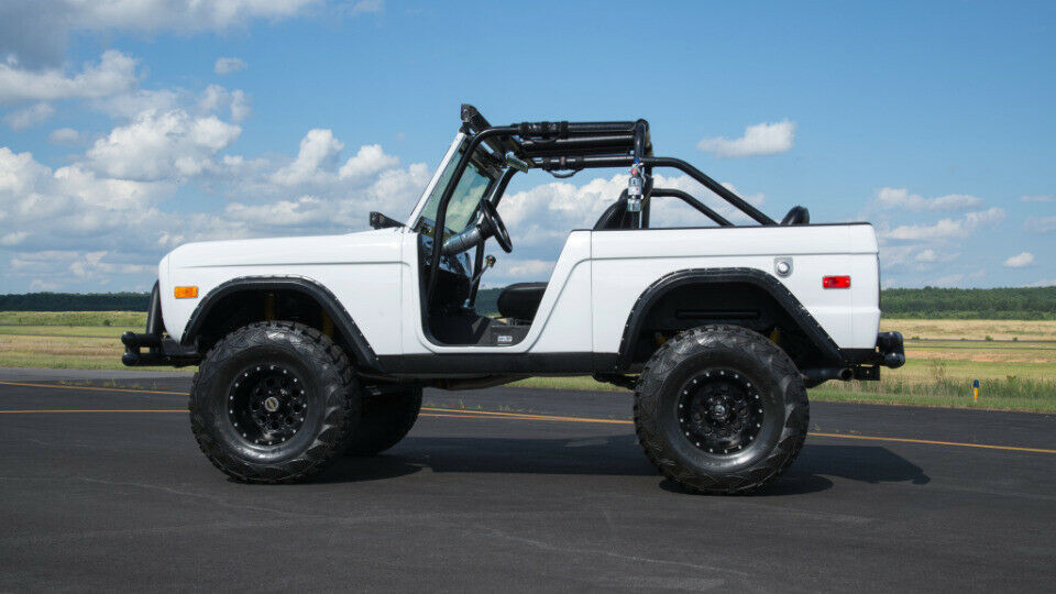 1970 White Ford Bronco