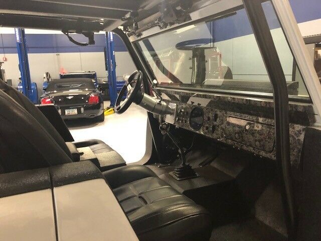 1970 White Ford Bronco