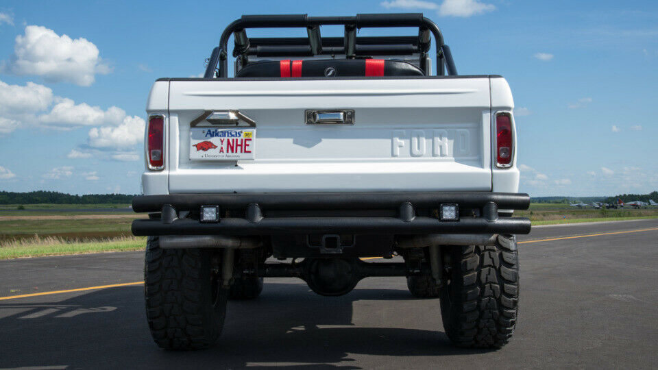 1970 White Ford Bronco