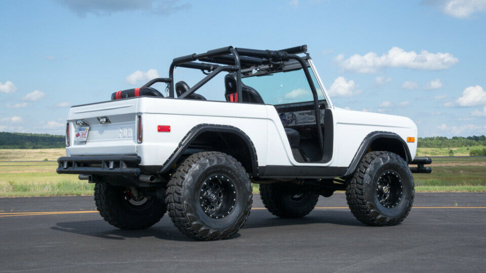 1970 White Ford Bronco
